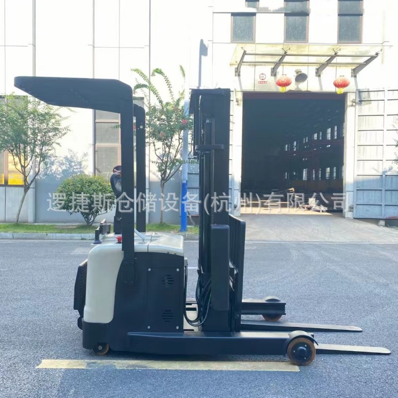 电动前移式叉车2吨升高3m站驾式托盘堆高车叉车液压升降装卸车