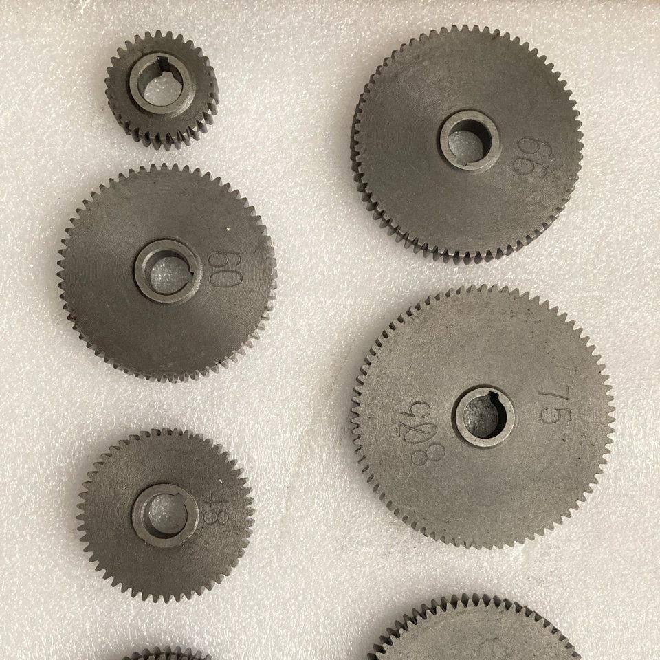 齿轮WM210V型号用英制螺纹齿轮小型车床铸铁金属硬齿面斜齿轮箱