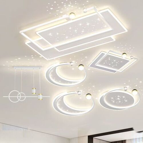 客厅主灯吸顶灯现代简约2024年新款广东全屋套餐组合大气中山灯具