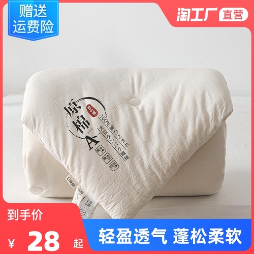 A类原棉大豆被子被芯加厚保暖冬被棉被学生宿舍春秋被褥子夏凉被