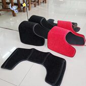 汽车上层垫后排座中间凸起保护垫过桥地垫过道小脚垫绒面后排一体