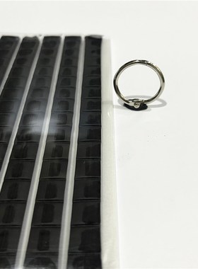 国产黑粘胶 强力双面胶 黑色粘土胶黏 21粒J60g/卡 3kg粘力黑丁胶