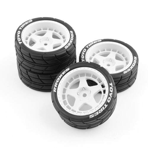HPI田宫1:10WRC TT02 XV01平跑拉力电房漂移轮毂轮胎福特皮卡