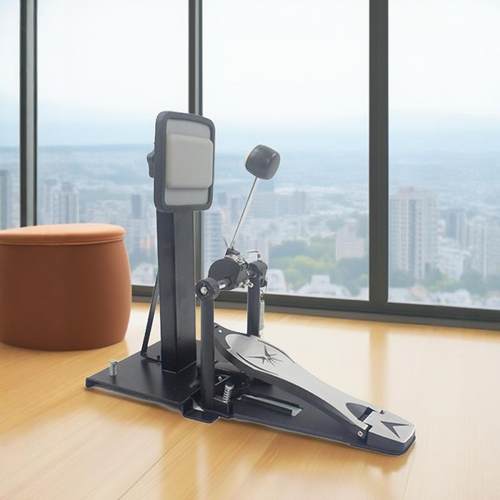 底鼓练习器单踩双踩地鼓哑鼓架子鼓练习器儿童家用电子鼓乐器配件