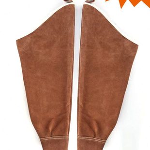 焊工用全牛皮电焊套袖 劳保防护防烫隔热耐高温防火线柔软耐磨护袖