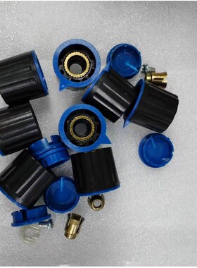 瑞凌二保焊机NBC-250GW配件 电位器 蓝黑色旋钮 380V一体气保焊机