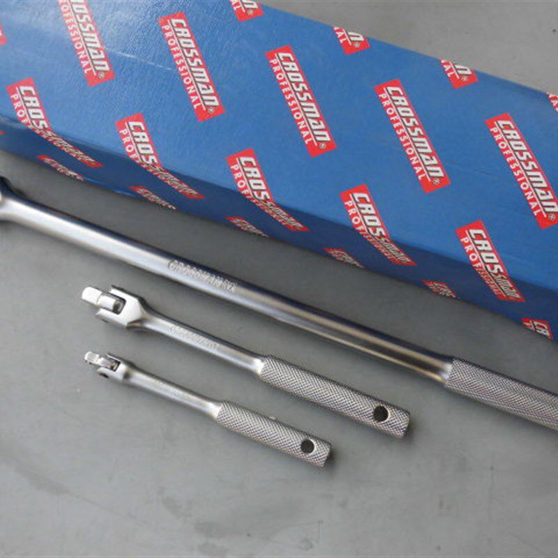 原装进口CROSSMAN美国十字牌F加力杆活动头加力手柄套筒转向扳手