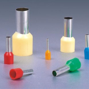 VE2518 E型管全套 1000只 冷压接线端头 管形预绝缘接线端子