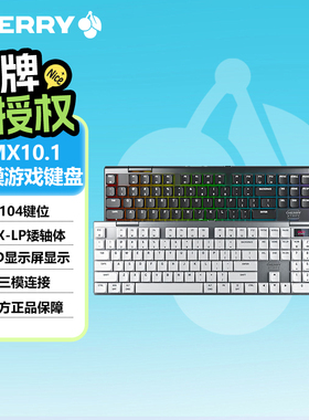 【国家补贴10%】CHERRY樱桃MX10.1无线三模机械键盘游戏电竞108键
