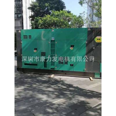 深圳租柴油电机赁 租300KW发电机工6CTA8.3-发设地建用