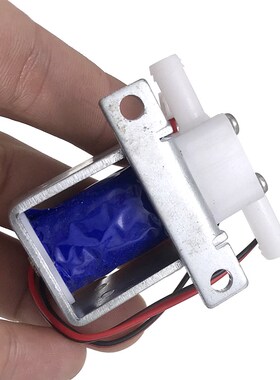 DC 6V 12V 24V 微型电磁阀两位两通常闭水气阀排水阀直流电动水阀