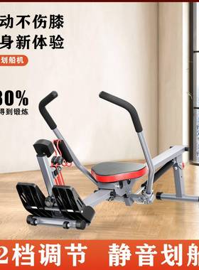 液阻液压划船21742水阻风阻划机机室内家用加艇粗划桨器机减肥健