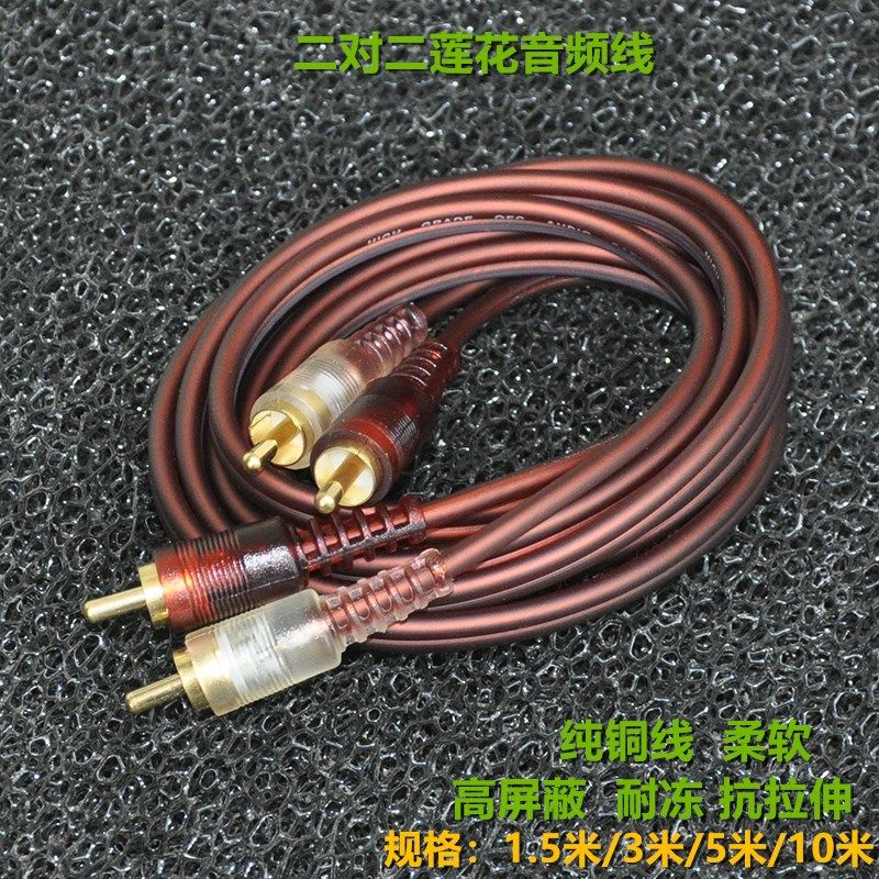 AV4头莲花二对二音频信号线,RCA音响功放连接线双莲花线,ZIPPO/瑞士军刀/眼镜,眼镜盒,淘宝优惠券,粉丝福利购,淘宝优惠卷