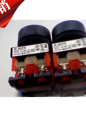银点日本富士按钮开关 AR22F0R AR22FOR-11G/Y/W/R/ 一开一闭触点