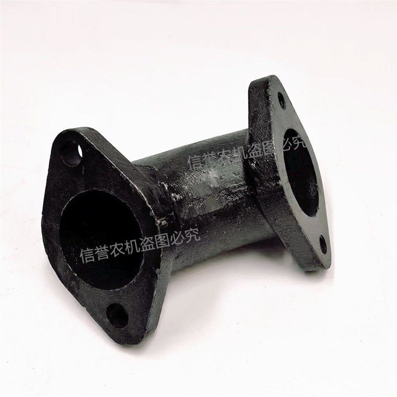 小装载机排气管弯管潍柴全柴锡柴5 9 95发动机排气弯头两孔