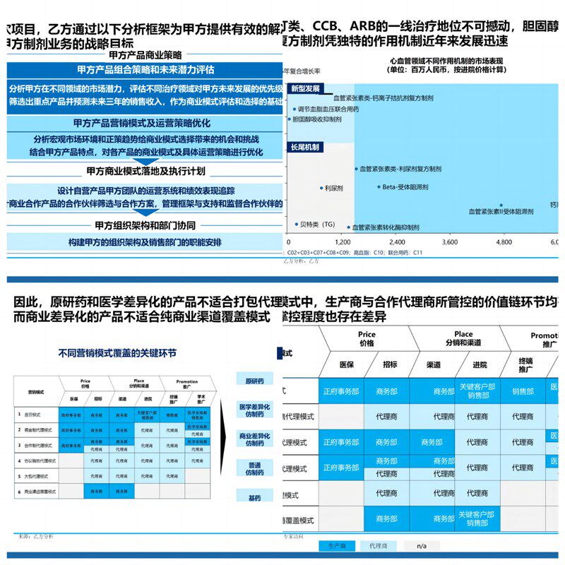 艾梅时某药业业务战略营销模式策略(编战略规划