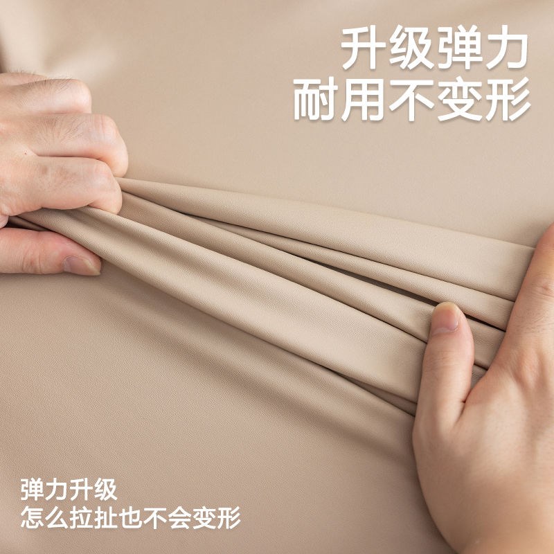 小羊皮全包桌防水防油免洗防烫餐桌罩茶几布艺书桌in学生