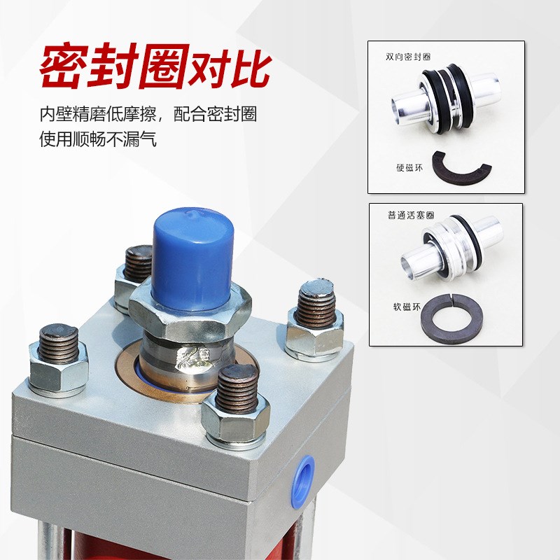 RIH瑞亨HOB液压油缸轻油缸重型液压缸 单双向油压缸气动拉杆液缸