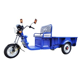 1.25米平板电动三轮车家用快递载货车成人代步车拉货三轮摩托车