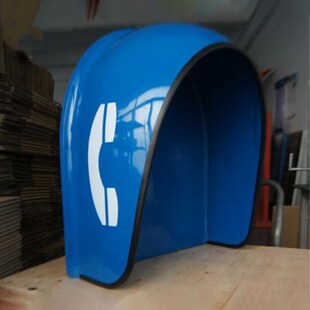 直销玻璃钢隔音罩电话亭保护罩公用电话设备外壳隔音保护罩美化罩