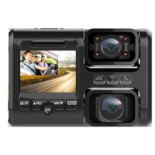 跨境Z30行车记录仪双镜头高清2160P广角夜视24小时防刮蹭防碰撞