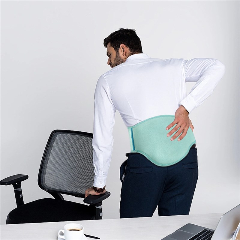 跨境货源冷热敷凝胶冰袋腰部腰椎冰敷理疗袋护腰绑带凝胶包