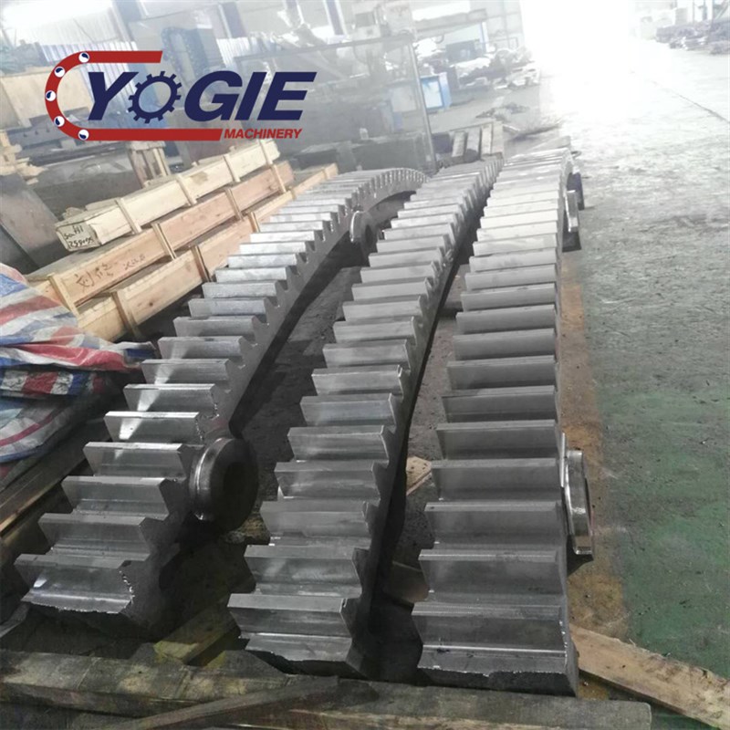 实体工厂加工42crmo直齿条导轨一体机齿条导轨机器人大模数齿条