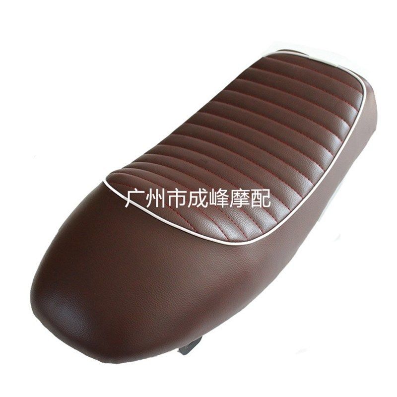 复古改装CG125摩托车座垫 驼峰坐垫 鞍座座包 53cm短版 cafe改装