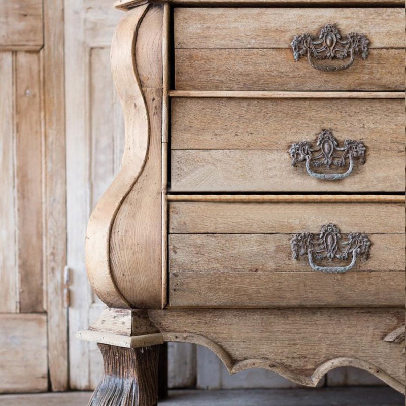 美式乡村家具 法式复古实木雕花衣柜 仿古做旧装饰柜餐边柜储物柜