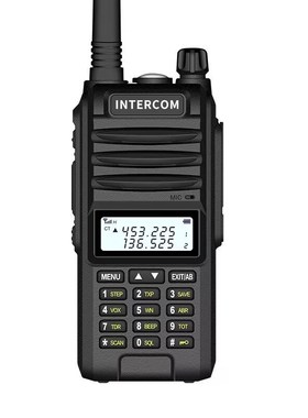 INTERCOM对讲机户外民用50公里无线饭店酒店工地餐饮自驾游调频