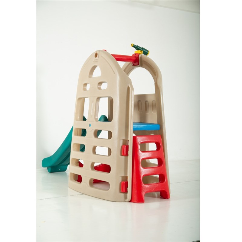 室内家用塑料滑梯儿童组合滑梯带望远镜亲子互动