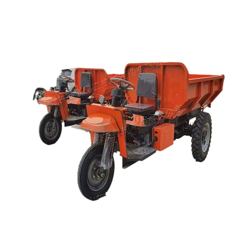 矿用自卸电动三轮车 家用电动三轮运输车 大载重电动自卸三轮车