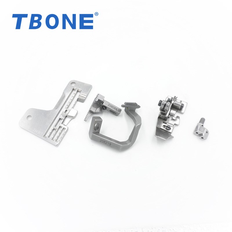 飞马M700锁边机拷边机包缝机 五线中厚料针位包边针位 5线5*5压脚