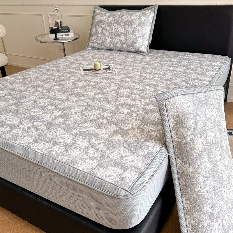 新款泡泡豆豆宽边提花席婴幼儿可用凉感冰丝空调床单软席子可机洗,床上用品,冰丝席,淘宝优惠券,粉丝福利购,淘宝优惠卷