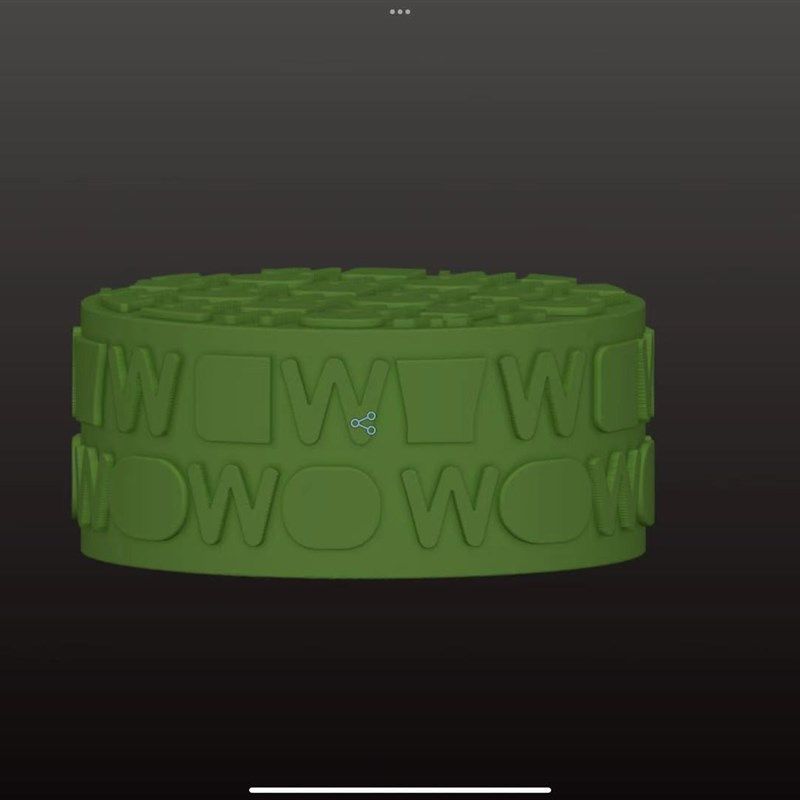 W法式专享,W字母6寸慕斯冰激凌蛋糕模具