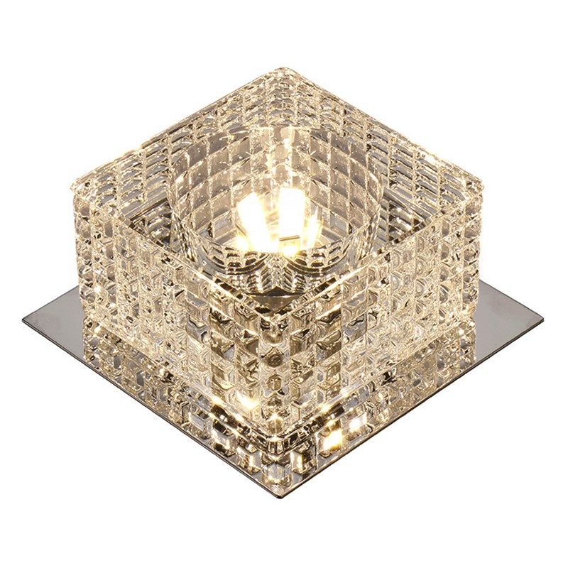 LD方形客厅周围吊顶 嵌入式水晶过道走廊灯家装灯饰光源,家装灯饰光源,嵌入式筒灯,淘宝优惠券,粉丝福利购,淘宝优惠卷