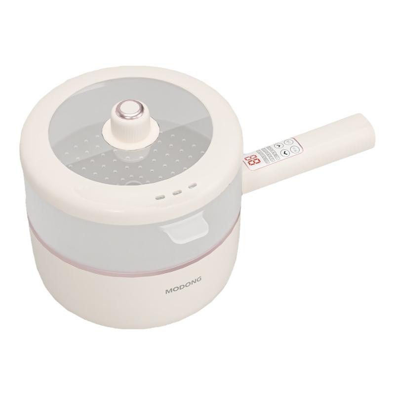 摩动电煮锅3L大容量多功能家用一体学生宿舍炒菜小型智能小电火锅