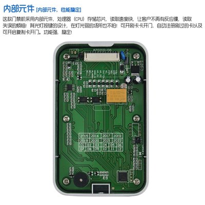 刷卡一体电控金属门禁系统装ID刷卡密码电子锁磁力锁玻璃门整