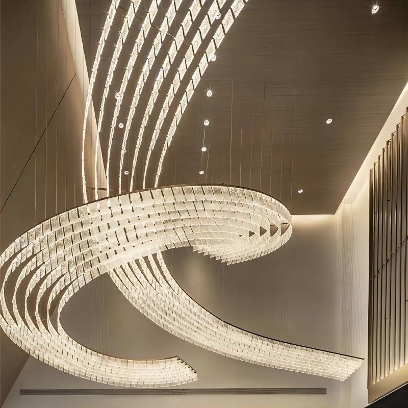 定制宴会会所别墅工程灯具大型酒店旋转楼梯ld吊灯,家装灯饰光源,酒店/宴会厅/餐饮吊灯,淘宝优惠券,粉丝福利购,淘宝优惠卷