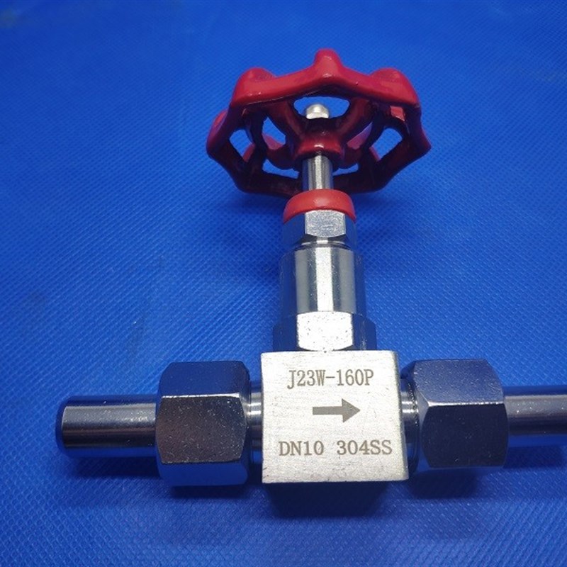 J23不锈钢外螺纹针型阀    高压焊接针型阀阀门  DN6    1寸
