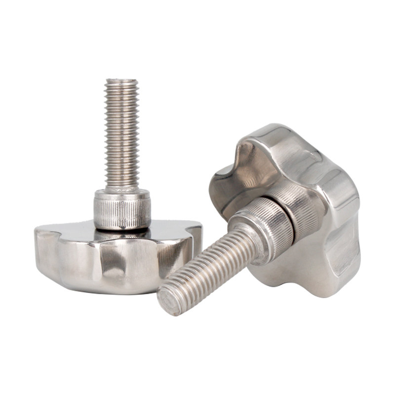 304不锈钢梅花手柄螺丝手轮螺栓星型把手手扭螺丝杆手拧螺杆M8 10,农用物资,苗木固定器/支撑器,淘宝优惠券,粉丝福利购,淘宝优惠卷