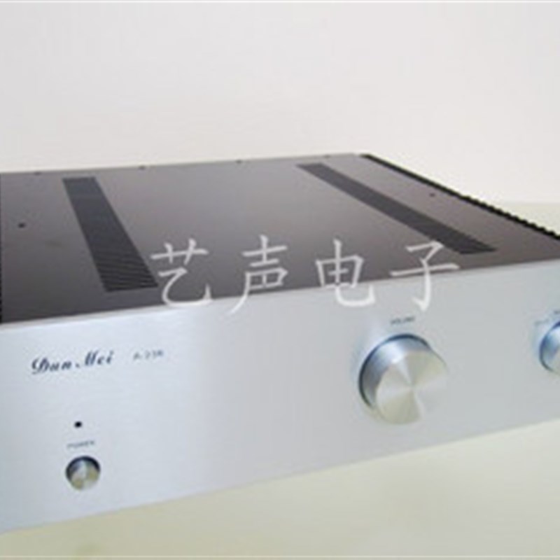 功放机箱机壳 A238 带散热功放机箱 晶体管机箱  铝面板