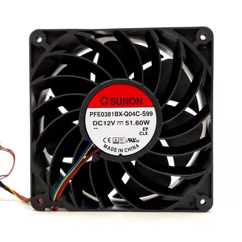 SUNON PFE0381BX-Q04C-S99 14038 12V 51.60W 大风量风扇暴力