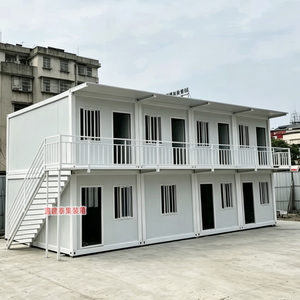 出口住人集装箱移动房工地宿舍办公室简易组装定制可拆卸活动板房