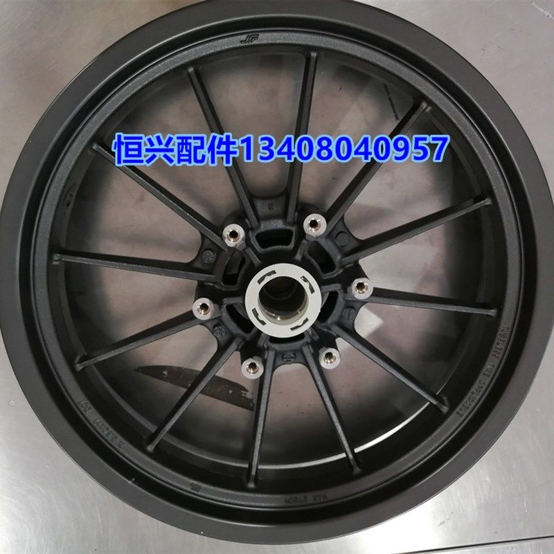 适用贝纳利小黄龙BJ250-15A前后轮毂 轮圈 钢圈铝轮毂 真空轮胎