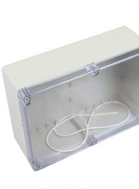 263*182*95透明盖防水接线盒 电缆分线盒塑料ABS电气防水电源盒子