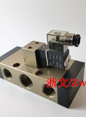 换向阀Q25DCV-20电控电磁阀Q25DCV(II)-L20推二位五通六分DN20