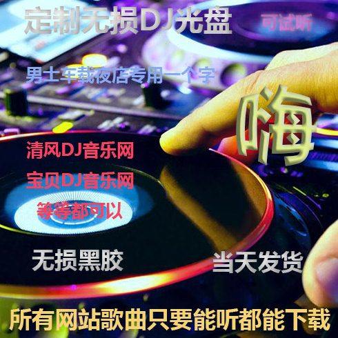 汽车载cd清风dj中文流行夜店舞曲碟片重低音劲爆无损黑胶光盘定制