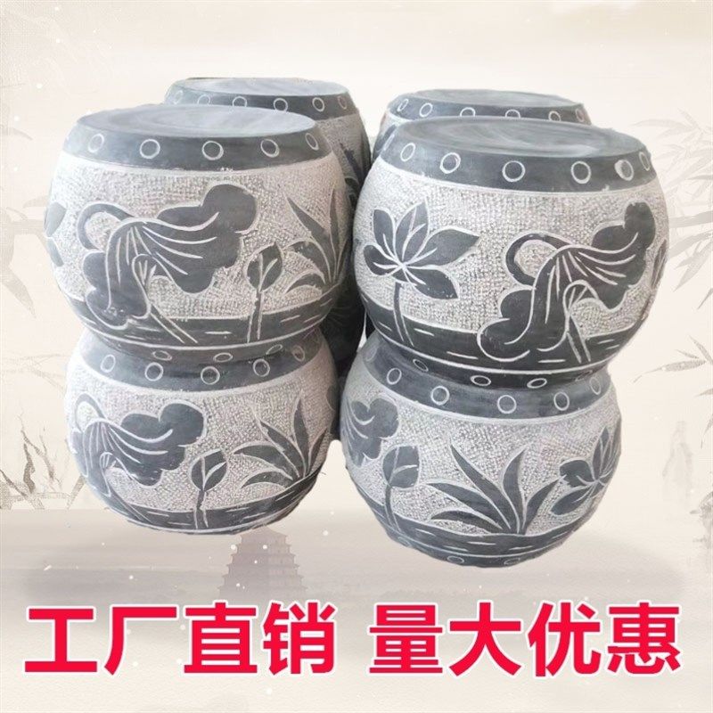 青石柱墩石底座柱基石仿古柱脚石雕柱皮圆墩空心柱墩石墩子柱脚石,家居饰品,石雕,淘宝优惠券,粉丝福利购,淘宝优惠卷