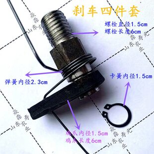 包邮铸铁寿光大棚温室刹车片皮带轮弹簧卡簧厂家五轴卷帘机配件